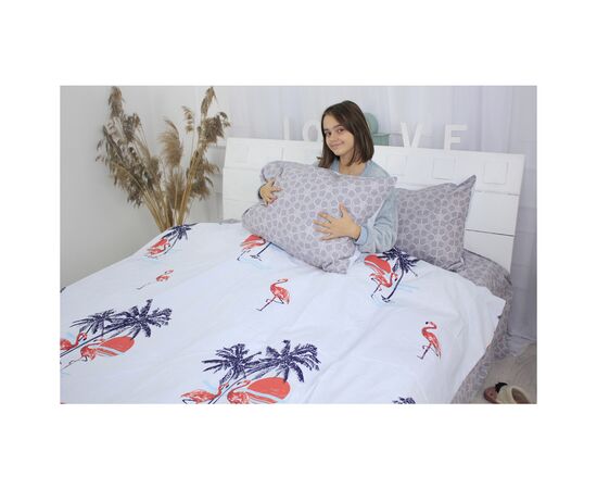 Постельное белье MirSon Бязь Premium 17-0268 Garland King Size (2200002110396), изображение 4