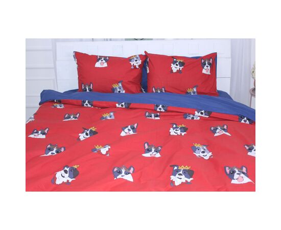 Постельное белье MirSon Бязь 17-0568 Kings of dogs (2200004273532)