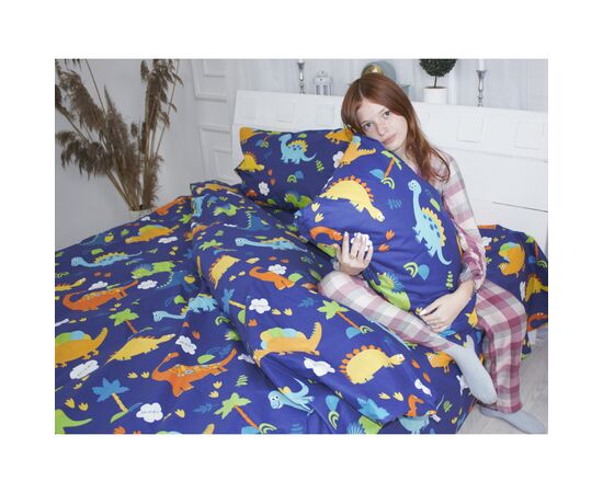 Постільна білизна MirSon Бязь Premium 17-0369 Dilophosaurus Односпальний (2200002667241), зображення 3