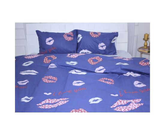 Постельное белье MirSon Бязь Premium 17-0402 Kiss Полуторный (2200002871037), изображение 2 Постельное белье MirSon Бязь Premium 17-0402 Kiss Полуторный (2200002871037), изображение 2