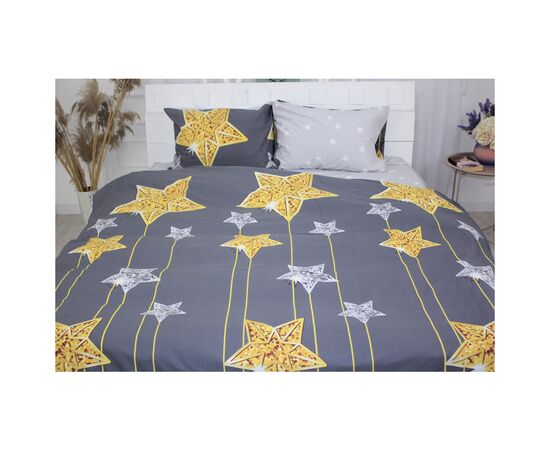 Постільна білизна MirSon Бязь Premium 17-0422 Golden Star Односпальний (2200002949644), зображення 2