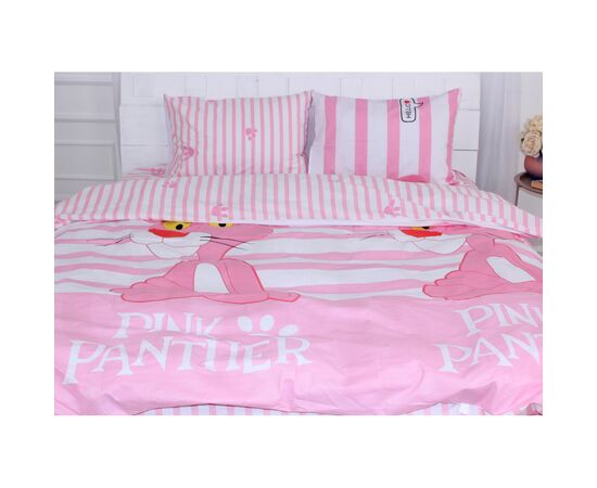 Постельное белье MirSon Бязь Premium 17-0110 Pink Pantere 2х160х220 (2200001704794), изображение 2 Постельное белье MirSon Бязь Premium 17-0110 Pink Pantere 2х160х220 (2200001704794), изображение 2