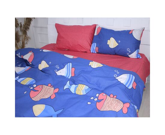 Постільна білизна MirSon Бязь Premium 17-0466 Fish are fabulous Євро (2200003327618), зображення 3 Постільна білизна MirSon Бязь Premium 17-0466 Fish are fabulous Євро (2200003327618), зображення 3