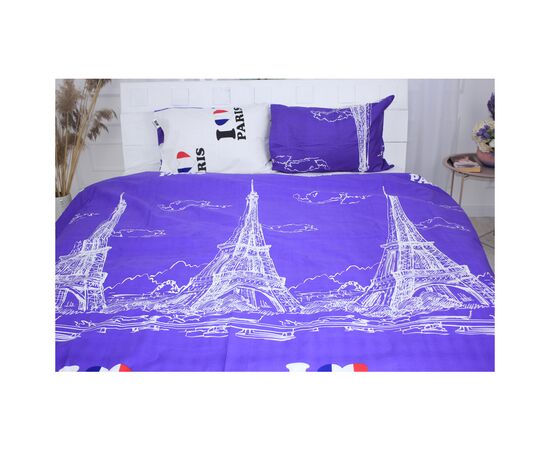 Постельное белье MirSon Бязь Premium 19-0426 Fucsia 175х210 (2200001162976), изображение 2