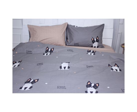 Постельное белье MirSon Бязь Ranforce Elite 17-0404 Pekingese Односпальный (2200004666891)