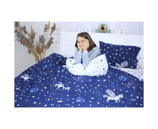 Постельное белье MirSon Бязь Ranforce Elite 17-0083 Agas 110х140 (2200004662459)