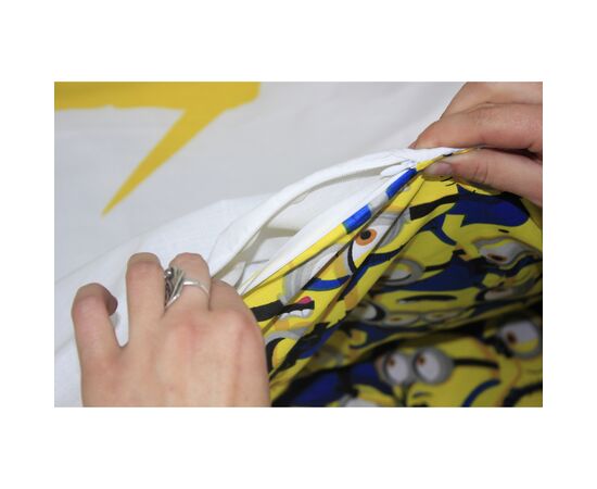 Постільна білизна MirSon Бязь Ranforce Elite 17-0506 Minions Сімейний 160x220 (2200004733241), зображення 4