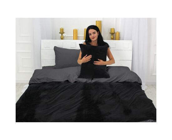 Постільна білизна MirSon Велюр Winter Delicate 28-0112 Nocciolo 220х240 (2200004052823), зображення 2