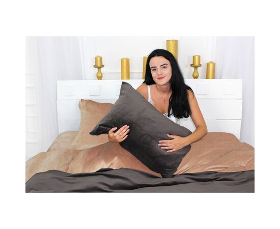 Постільна білизна MirSon Велюр Winter Frost 28-0004 + 28-0003 Kohleria Velvet 143х210 (2200004008608), зображення 4