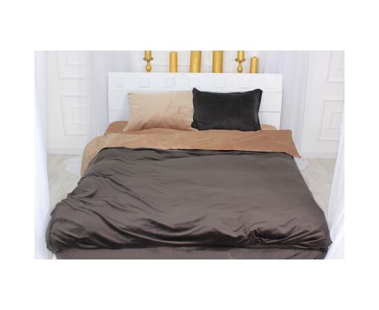Постельное белье MirSon Велюр Winter Frost 28-0004 + 28-0003 Kohleria Velvet 2х160х220 (2200004008660)