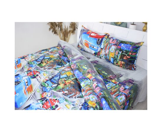 Постельное белье MirSon Бязь Ranforce Elite 17-0260 Red Car 110х140 (2200004661384), изображение 3