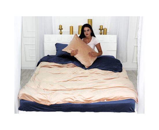 Постельное белье MirSon Велюр Winter Frost 28-0004 + 28-0006 Ruellia Velvet 200х220 (2200004010649), изображение 4