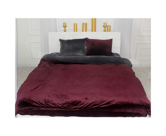 Постельное белье MirSon Велюр Winter Frost 28-0005 + 28-0002 Azalea Velvet 143х210 (2200004006604)