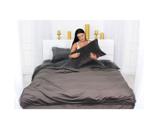 Постельное белье MirSon Велюр Winter Frost 28-0005 + 28-0003 Anemone Velvet 110х140 (2200004008998), изображение 2 Постельное белье MirSon Велюр Winter Frost 28-0005 + 28-0003 Anemone Velvet 110х140 (2200004008998), изображение 2