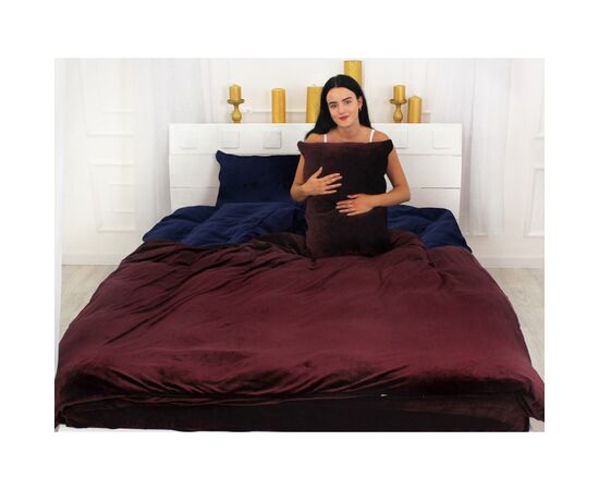 Постельное белье MirSon Велюр Winter Frost 28-0006 + 28-0002 Primula Velvet 200х220 (2200004007045), изображение 2 Постельное белье MirSon Велюр Winter Frost 28-0006 + 28-0002 Primula Velvet 200х220 (2200004007045), изображение 2