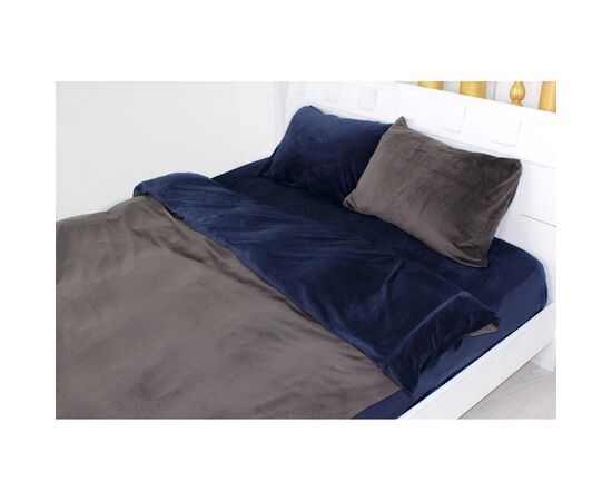 Постельное белье MirSon Велюр Winter Frost 28-0006 + 28-0003 Arabis Velvet 2х160х220 (2200004009469), изображение 3