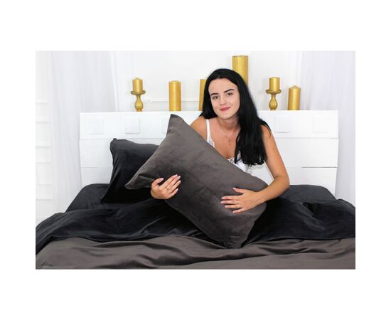 Постельное белье MirSon Велюр Winter Frost 28-0007 + 28-0003 Rhodies Velvet 110х140 (2200004009797), изображение 4 Постельное белье MirSon Велюр Winter Frost 28-0007 + 28-0003 Rhodies Velvet 110х140 (2200004009797), изображение 4