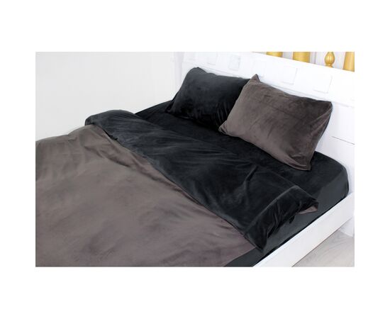 Постільна білизна MirSon Велюр Winter Frost 28-0007 + 28-0003 Rhodies Velvet 160х220 (2200004009810), зображення 3