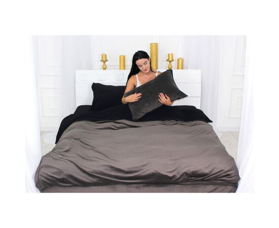 Постільна білизна MirSon Велюр Winter Frost 28-0007 + 28-0003 Rhodies Velvet 2х143х210 (2200004009858), зображення 2 Постільна білизна MirSon Велюр Winter Frost 28-0007 + 28-0003 Rhodies Velvet 2х143х210 (2200004009858), зображення 2