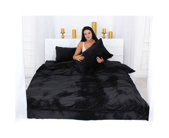 Постільна білизна MirSon Велюр Winter Frost 28-0007 Black Velvet Дитячий (2200004000268)