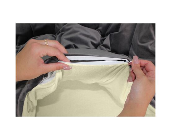 Постільна білизна MirSon Велюр Winter Terry 28-0036 Hyacinth Односпальний (2200004022826), зображення 6