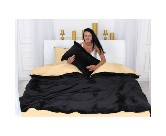 Постельное белье MirSon Велюр Winter Terry 28-0039 Hibiscus Семейный (2200004024073), изображение 4