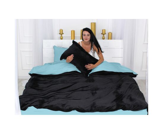 Постельное белье MirSon Велюр Winter Terry 28-0043 Spurge Полуторный (2200004025636), изображение 4