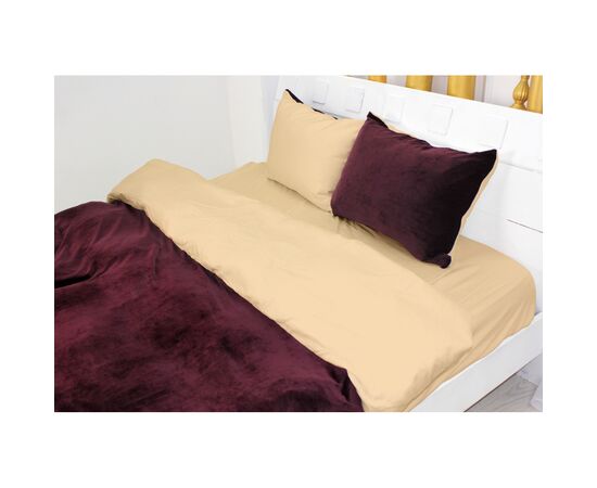 Постельное белье MirSon Велюр Winter Delicate 28-0058 Eustoma Двуспальный (2200004032825), изображение 2