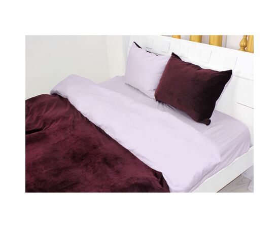 Постельное белье MirSon Велюр Winter Delicate 28-0060 Oleander Семейный (2200004033648), изображение 2