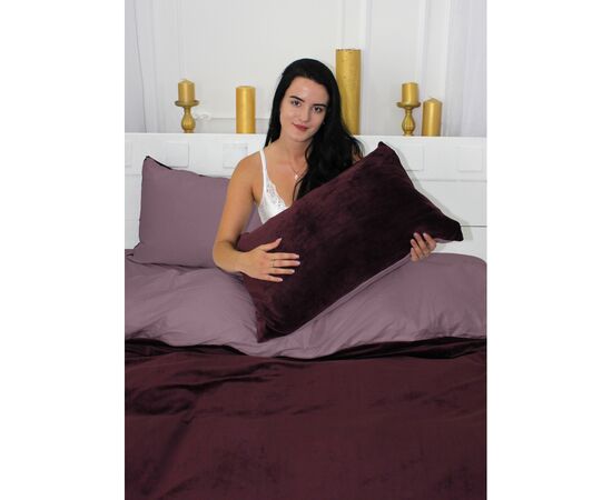 Постільна білизна MirSon Велюр Winter Delicate 28-0062 Echinacea King Size (2200004034416), зображення 4