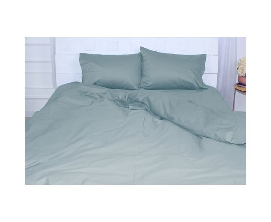 Постельное белье MirSon Сатин 0843 Grey Blue 220х240 (2200002024570), изображение 3