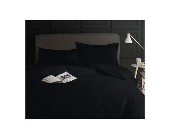 Постельное белье MirSon Сатин 0848 Blue Black 220х240 (2200002026727)