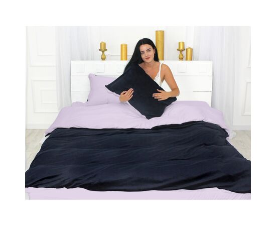 Постельное белье MirSon Велюр Winter Delicate 28-0077 Miosotide Евро (2200004039633)