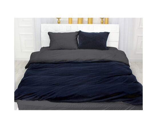 Постільна білизна MirSon Велюр Winter Delicate 28-0082 Ciclamino King Size (2200004041612), зображення 3