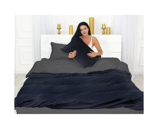 Постельное белье MirSon Велюр Winter Delicate 28-0082 Ciclamino King Size (2200004041612)