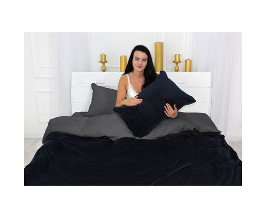 Постельное белье MirSon Велюр Winter Delicate 28-0082 Ciclamino Семейный (2200004041643), изображение 4