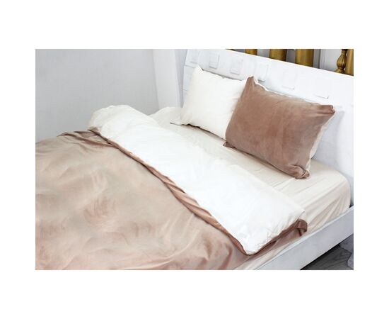 Постільна білизна MirSon Велюр Winter Delicate 28-0084 Digitale King Size (2200004042411), зображення 2