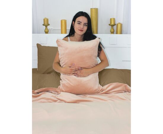 Постельное белье MirSon Велюр Winter Delicate 28-0085 Garofano Односпальный (2200004054605), изображение 4