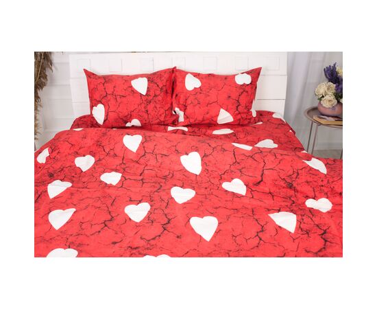 Постельное белье MirSon Сатин 22-1275 Marble heart Односпальный (2200003570410), изображение 3
