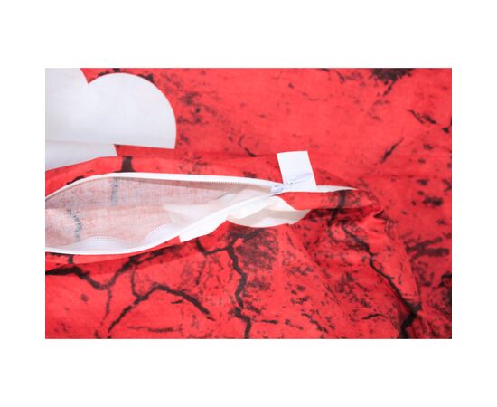 Постільна білизна MirSon Сатин 22-1275 Marble heart Сімейний 160x220 (2200003571257), зображення 4