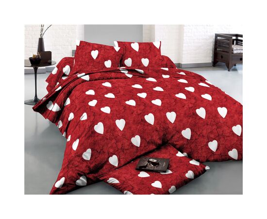 Постельное белье MirSon Сатин 22-1275-1 Marble heart 220х240 (2200004109046)
