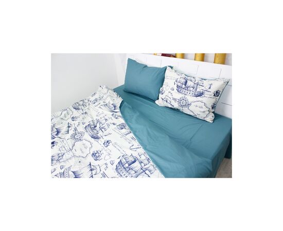 Постільна білизна MirSon Сатин 22-1333 Miracle Євро (2200005163078), зображення 2