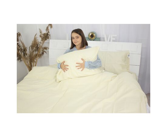 Постільна білизна MirSon Сатин Premium 0001 Moko White 2х160х220 (2200001717831), зображення 3 Постільна білизна MirSon Сатин Premium 0001 Moko White 2х160х220 (2200001717831), зображення 3