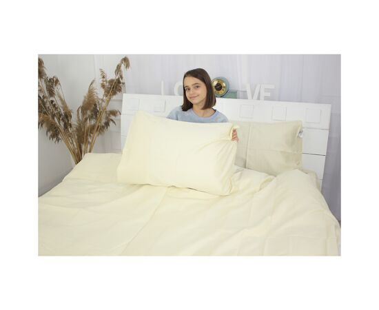 Постільна білизна MirSon Сатин Premium 0001 Moko White 2х160х220 (2200001717831), зображення 5 Постільна білизна MirSon Сатин Premium 0001 Moko White 2х160х220 (2200001717831), зображення 5