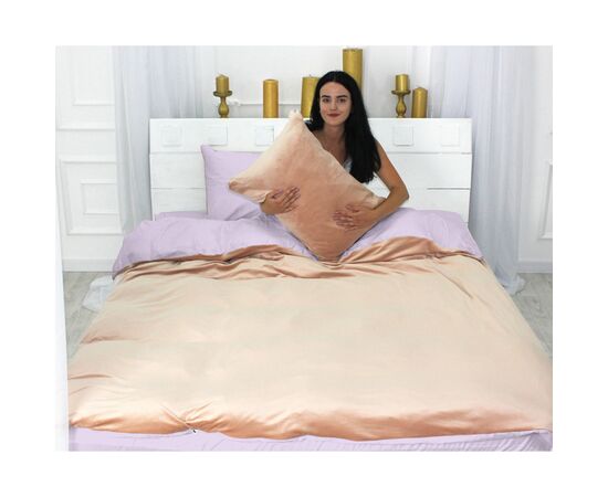 Постельное белье MirSon Велюр Winter Delicate 28-0086 Geranio Двуспальный (2200004042824), изображение 5