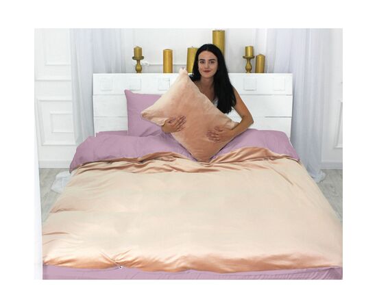 Постельное белье MirSon Велюр Winter Delicate 28-0087 Giacinto Семейный (2200004043241), изображение 5