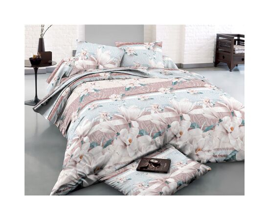 Постельное белье MirSon Сатин 22-1284 Spring flowering Евро (2200003590432)