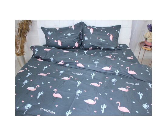 Постельное белье MirSon Сатин 22-1289 Flamingo Семейный (2200003601978), изображение 2