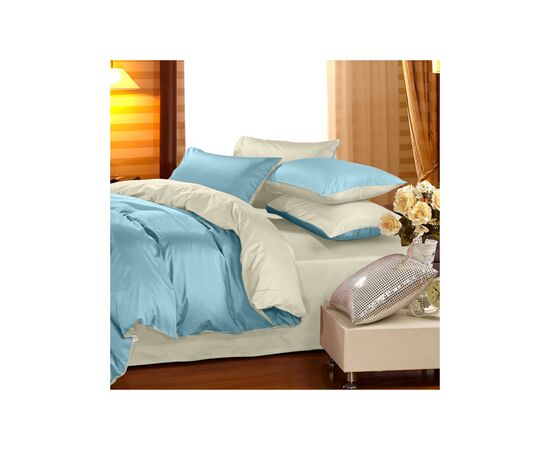 Постельное белье MirSon Сатин Premium 0845 + 0840 Evans King Size (2200002030274)