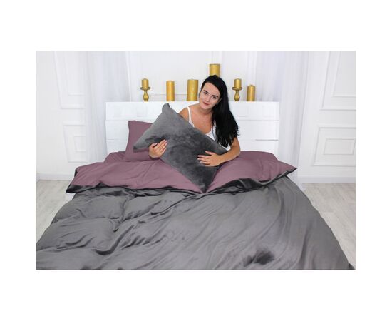 Постельное белье MirSon Велюр Winter Delicate 28-0095 Violaciocca 143х210 (2200004046396), изображение 5